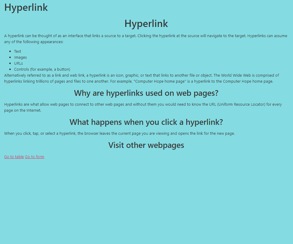 Hyperlink